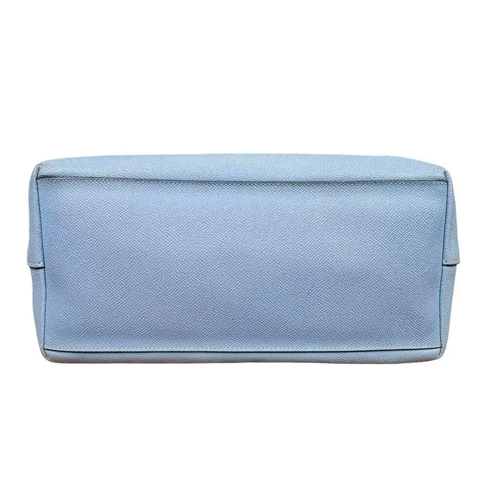 COACH Blue Leather City Zip Tote Bag - M1723-F58846 - Picture 9 of 13